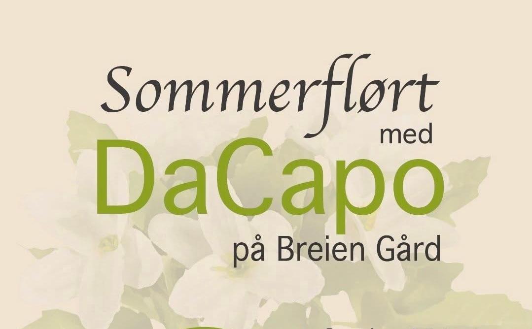 Bilde/illustrasjon for Sommerflørt med DaCapo